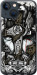 Чехол на iPhone 13 Mini Тату Викинг 4098t-2373 (Серый)