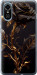 Чехол на ZTE Blade A31 Plus Роза 3 5552u-2637 (Черный)