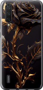 Чохол на Xiaomi Mi 9 Lite Роза 3 5552u-1834 (Black)