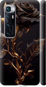 Чехол на Xiaomi Mi 10 Ultra Роза 3 5552m-2064 (Черный)
