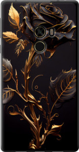 Чехол на Xiaomi Mi MiX Роза 3 5552u-426 (Черный)