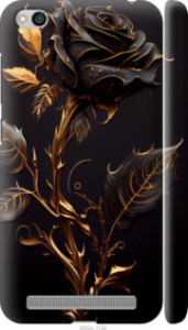 Чохол на Xiaomi Redmi 5A Роза 3 5552m-1133 (Black)
