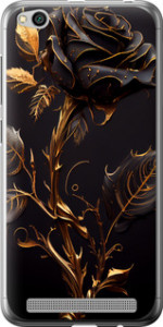 Чехол на Xiaomi Redmi 5A Роза 3 5552t-1133 (Black)
