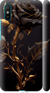 Чохол на Xiaomi Redmi 9A Роза 3 5552m-2034 (Black)