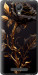Чехол на Xiaomi Redmi Note 2 Роза 3 5552t-96 (Черный)