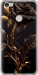 Чехол на Xiaomi Redmi Note 5A Prime Роза 3 5552u-1063 (Черный)
