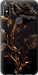 Чехол на Xiaomi Redmi Note 6 Pro Роза 3 5552u-1551 (Черный)