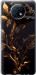 Чохол на Xiaomi Redmi Note 9T Роза 3 5552u-2261 (Black)