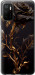 Чохол на Xiaomi Redmi Note 10 5G Роза 3 5552u-2556 (Black)