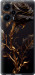 Чехол на Xiaomi Redmi Note 12 Turbo Роза 3 5552u-3025 (Чорний)