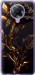 Чехол на Xiaomi Redmi K30 Pro Роза 3 5552u-1899 (Черный)