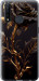 Чехол на Vivo Z5X Роза 3 5552u-1765 (Черный)