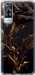 Чехол на Vivo Y51 2020 Роза 3 5552u-2241 (Черный)