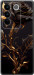 Чехол на Vivo S16 Pro Роза 3 5552u-3123 (Черный)