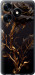 Чехол на Tecno Spark 10 Роза 3 5552u-3023 (Black)
