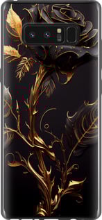 Чехол на Samsung Galaxy Note 8 Роза 3 5552u-1020 (Чорний)
