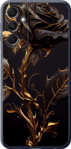 Чехол на Samsung Galaxy M34 5G Роза 3 5552u-3141 (Черный)