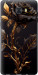 Чехол на Samsung Galaxy C9 Pro Роза 3 5552u-720 (Черный)
