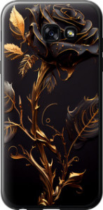 Чохол на Samsung Galaxy A5 (2017) Роза 3 5552u-444 (Black)