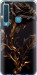 Чехол на Samsung Galaxy A9 (2018) Роза 3 5552u-1503 (Черный)