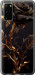 Чехол на Samsung Galaxy S20 Роза 3 5552u-1824 (Черный)