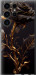 Чехол на Samsung Galaxy S23 Ultra Роза 3 5552u-2906 (Черный)