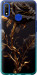 Чехол на Realme 3 Роза 3 5552u-1869 (Чорний)