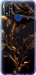 Чехол на Realme 3 Pro Роза 3 5552u-1863 (Черный)