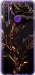 Чехол на Realme 6i Роза 3 5552u-2059 (Черный)