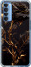 Чохол на Oppo Reno 4 Pro Роза 3 5552u-2024 (Black)