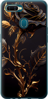 Чохол на Oppo A5S Роза 3 5552t-1892 (Black)