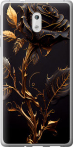Чохол на Nokia 3 Роза 3 5552t-818 (Black)