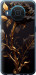Чехол на Nokia X20 Роза 3 5552u-2532 (Черный)