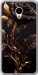 Чехол на Meizu M3s Роза 3 5552t-943 (Черный)