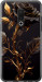 Чехол на Meizu 15 Роза 3 5552u-1472 (Черный)
