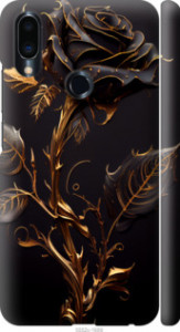 Чохол на Meizu Note 9 Роза 3 5552m-1689 (Black)