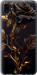 Чехол на Meizu Note 9 Роза 3 5552t-1689 (Черный)