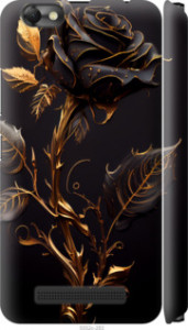 Чохол на Lenovo Vibe C A2020 Роза 3 5552m-283 (Black)