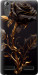 Чехол на Lenovo A6000 Роза 3 5552u-103 (Черный)