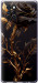Чохол на Infinix Note 10 Pro Роза 3 5552u-2709 (Black)