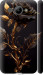 Чехол на Huawei Y3 2017 Роза 3 5552m-991 (Черный)
