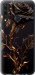 Чехол на Huawei Y6p Роза 3 5552t-1952 (Черный)