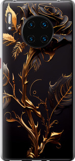 Чохол на Huawei Mate 30 Pro Роза 3 5552u-1796 (Black)