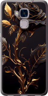 Чохол на Huawei Honor 5C Роза 3 5552t-356 (Чорний)