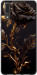 Чехол на Huawei P20 Роза 3 5552u-1396 (Черный)