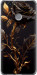 Чехол на Huawei Nova Роза 3 5552u-439 (Черный)