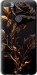 Чехол на HTC Desire 12 Plus Роза 3 5552u-1485 (Черный)