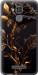 Чехол на Asus Zenfone 3 Max ZC520TL Роза 3 5552u-442 (Черный)