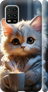 Чехол на Xiaomi Mi 10 Lite White cat 5646m-1924