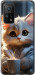 Чехол на Xiaomi Mi 10T Pro White cat 5646u-2679